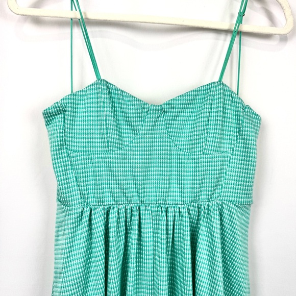 Urban Outfitters Green Gingham Jumpsuit - Picture 2 of 9
